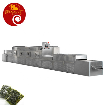 Automatic Tunnel Seaweed Microwave Drying Dewatering Equipment